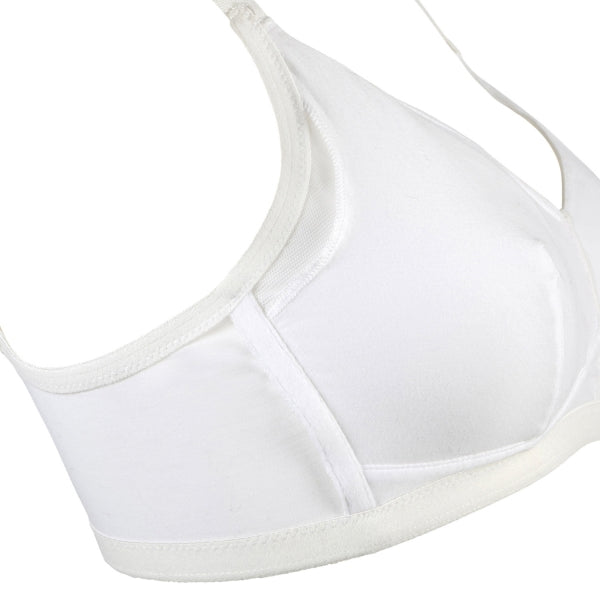 MATHILDE Soutien-gorge en coton blanc, sans armature Garance Paris